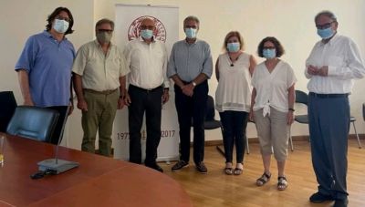 Συνάντηση Πρύτανη Πανεπιστημίου Κρήτης με τον Δήμαρχο Αγ. Νικολάου