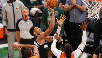 Γιάννης Αντετοκούνμπο: Περήφανος πρωταθλητής με τους Μπακς στο NBA