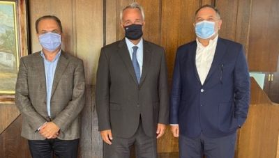 Με τον Μάκη Βορίδη συναντήθηκαν Γιάννης Κουράκης και Γιώργης Μαρινάκης