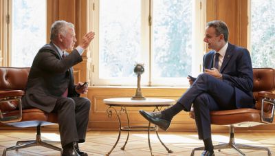 Μητσοτάκης – Βασιλιάς Αμπντάλα: Το Κυπριακό να λυθεί βάσει των Αποφάσεων του ΟΗΕ