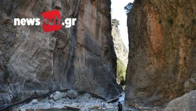 Το όμορφο και πολυπερπατημένο φαράγγι της Σαμαριάς (φωτογραφίες)