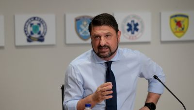 Στη Ζήρια ο Νίκος Χαρδαλιάς