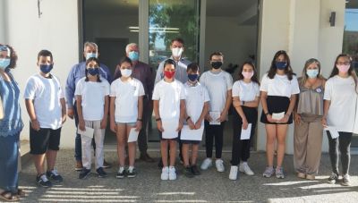 Βράβευση μαθητών του Δημοτικού Σχολείου Γουρνών για την περιβαλλοντική τους δράση