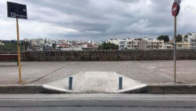 Καινούριες ράμπες πρόσβασης σε κεντρικά σημεία του Ηρακλείου