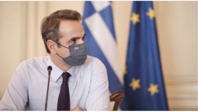 Η άφιξη του Κυριάκου Μητσοτάκη στην Αίγυπτο