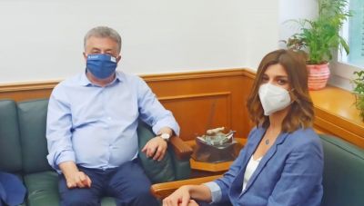 O τουρισμός στο επίκεντρο της συνάντησης Αρναουτάκη με Νοτοπούλου