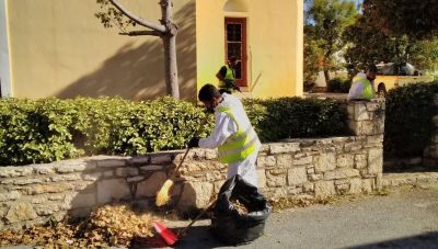 Ημέρα καθαριότητας στον Προφήτη Ηλία (φωτογραφίες)