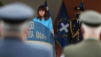 Κατερίνα Σακελλαροπούλου: «Η χώρα μας θα βγει πιο δυνατή και ενωμένη και από αυτή την κρίση»