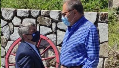 Συνάντηση Κωνσταντινόπουλου με Λαλιώτη στα Δολιανά