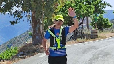 Στη Δαμάστα ο δρομέας Κώστας Βαρουχάκης 