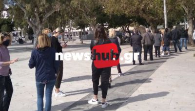 Θέμα newshub.gr: Tα rapid tests στα κιόσκια του Ηρακλείου και η άψογη διαδικασία (φωτογραφίες)