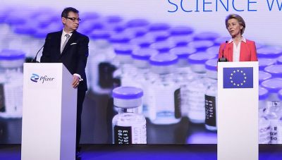 Συμφωνία-μαμούθ Ευρωπαϊκής Ένωσης και Pfizer για την επόμενη διετία