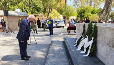 Παρών ο Δήμαρχος Ηρακλείου στον εορτασμό της επετείου των Εθνικών Αγώνων 