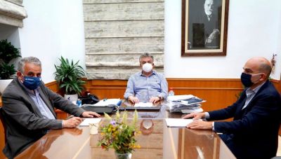 Δήμος Καντάνου Σελίνου: Συνάντηση Δημάρχου και Περιφερειάρχη για αναπτυξιακά έργα
