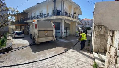 Δήμος Ηρακλείου: Επιχείρηση καθαριότητας σε Βενεράτο, Αυγενική και Σίβα