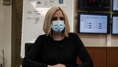 Προληπτικά στον Ευαγγελισμό η Φώφη Γεννηματά