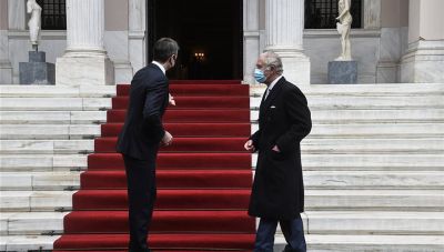 Μέγαρο Μαξίμου: Συνάντηση πρίγκιπα Κάρολου με Μητσοτάκη- Η συζήτηση