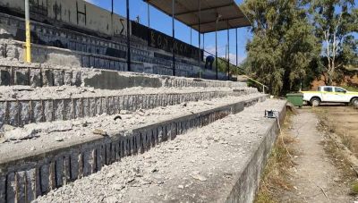 Ξεκίνησαν οι εργασίες ανακατασκευής του γηπέδου Βουκολιών