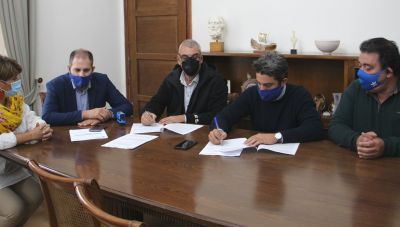 Υπογραφή συμπληρωματικής σύμβασης για το πολεοδομικό σχέδιο Παρηγοριάς Χανίων