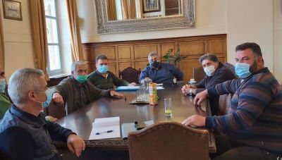 Συνάντηση του Αντιπεριφερειάρχη με τη νέα διοίκηση του ΤΟΕΒ Κόλπου Κισάμου