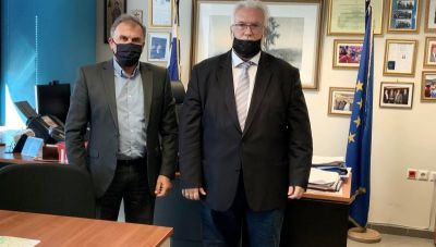 Δήμος Ιεράπετρας: Στο Υπουργείο Ανάπτυξης ο Δήμαρχος για το αλιευτικό καταφύγιο της Γρα Λυγιάς 