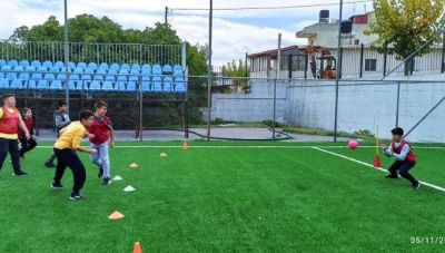 Γνωριμία μαθητών του Ηρακλείου με το Χάντμπολ