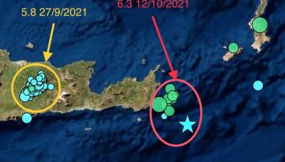 Περιοχή Σητείας: Περιμένουν οι επιστήμονες μετασεισμό άνω των 5 Ρίχτερ που δεν έρχεται