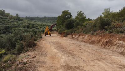 Συνεχίζεται το έργο βελτίωσης του δρόμου από Κριτσά προς Άγιο Σύλλα