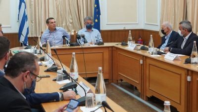 Παρών στη σύσκεψη με Τσίπρα ο Δήμαρχος Ηρακλείου 