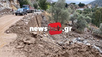 Δ. Φαιστού: Εκατοντάδες ζώα πνιγμένα, μελίσσια κατεστραμμένα-Τεράστιες ζημιές σε υποδομές