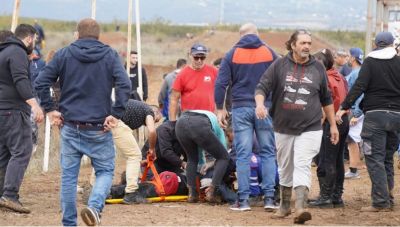 Ατύχημα σε πίστα motocross στα Γιαννιτσά: Σε κρίσιμη κατάσταση οι δύο τραυματίες