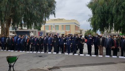Ολοκληρώνονται  στο Ηράκλειο οι τιμητικές εκδηλώσεις για την Επέτειο της 28ης Οκτωβρίου