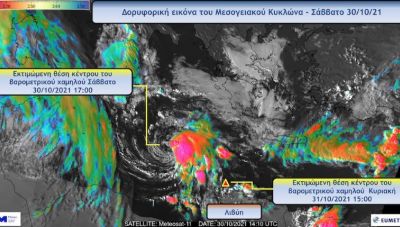 Που βρίσκεται ο Μεσογειακός Κυκλώνας 