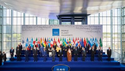 G20: Κατάργηση της χρηματοδότησης παραγωγής ηλεκτρικής ενέργειας με καύση άνθρακα