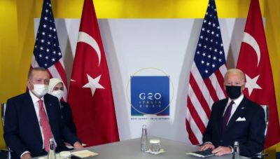 Ολοκληρώθηκε η συνάντηση Ερντογάν-Μπάιντεν στο περιθώριο της συνόδου των G20