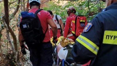 Λασίθι: Κινητοποίηση για τη διάσωση τουρίστριας στο φαράγγι του Ρίχτη