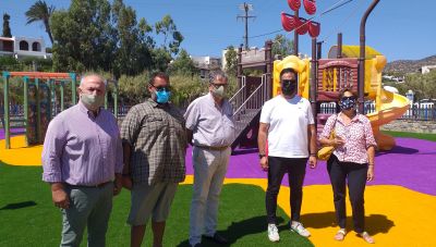 Άγιος Νικόλαος: Παραδόθηκε προς χρήση η πρώτη πιστοποιημένη παιδική χαρά