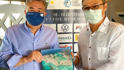 Με τον πρέσβη του Καζακστάν συναντήθηκε ο Περιφερειάρχης Κρήτης