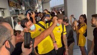 Θερμή υποδοχή για την ΑΕΚ στο αεροδρόμιο του Ηρακλείου (βίντεο)