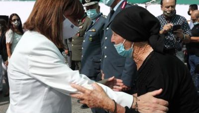 Η γεμάτη συγκινητικές αναφορές αντιφώνηση της Προέδρου της Δημοκρατίας στη Βιάννο