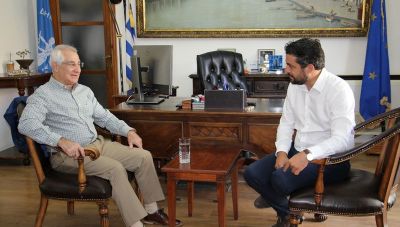 Στο Δημαρχείο Χανίων ο Δήμαρχος του αδελφοποιημένου Δήμου της Φλόριντα