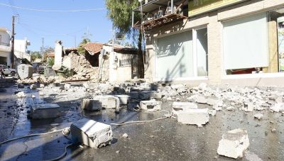 Ξεκίνησε η αποστολή βοήθειας από τον Δήμο Χανίων στους σεισμόπληκτους