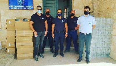 Κοντά στους συναδέλφους του Α.Τ. Μίνωα