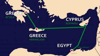 Εντός 2021 η υπογραφή του μνημονίου για τον EuroAfrica Interconnector-Θα διέρχεται από Κρήτη
