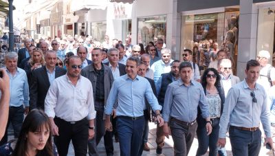 Στο Ηράκλειο ο Κυριάκος Μητσοτάκης το Σάββατο για το προσυνέδριο της ΝΔ