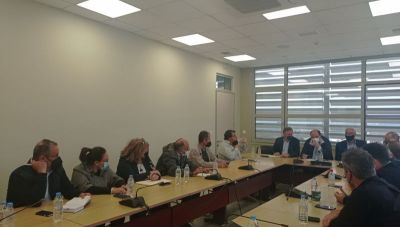 Στο Αρκαλοχώρι ο Χρήστος Τριαντόπουλος- Ποια ζητήματα τέθηκαν επί τάπητος