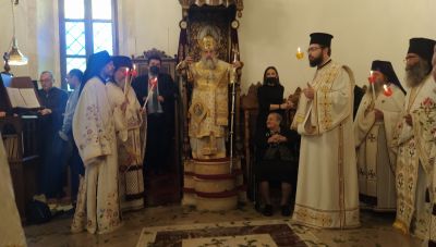 Λαμπρή γιορτή σήμερα στον Άγιο Γεώργιο Επανωσήφη παρουσία του Αρχιεπισκόπου Κρήτης