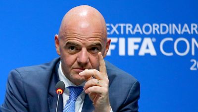 Ο πρόεδρος της FIFA ξέκοψε κάθε κουβέντα για πιθανή πρόκριση της Ιταλίας στο Μουντιάλ