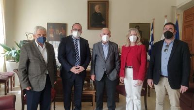 Με τον Γενικό Γραμματέα του Υπουργείου Ναυτιλίας ο Λαμπρινός