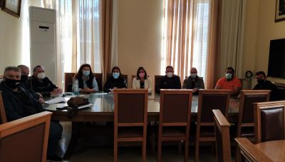 Ηράκλειο: Συνάντηση της Μ. Καναβάκη με τα νέα Δ.Σ. των Συλλόγων Εργαζομένων ΟΤΑ και Καθαριότητας 